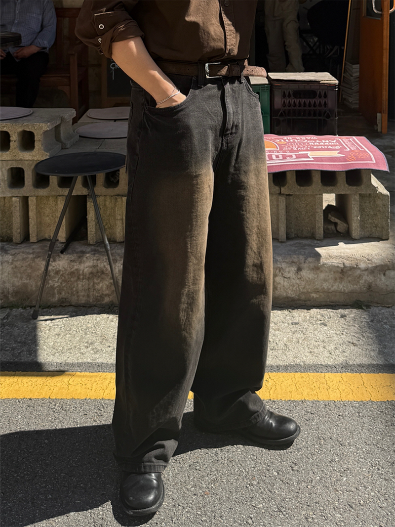 AVAND（アバンド）の「Garment dying denim pants（Pants）」