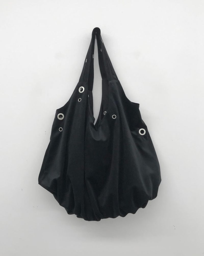 Leti Eyelet Shirring Bag (2color)