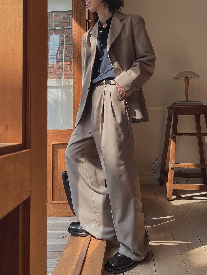 Woobin オーバーブレザー