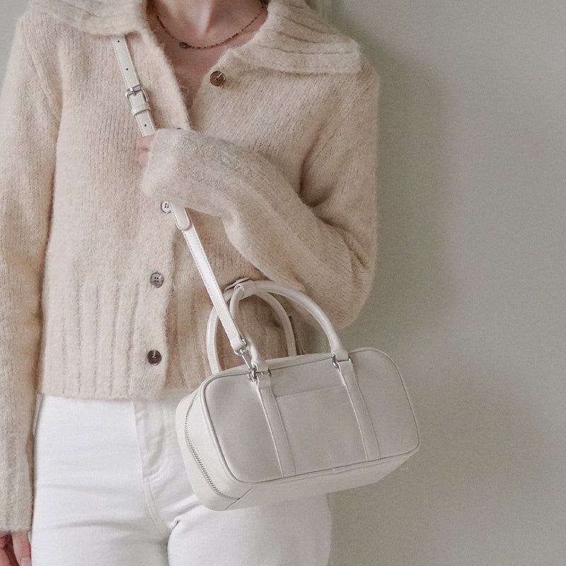 around ann(アラウンドエン)の「Peanut bag_ivory(Bags)」
