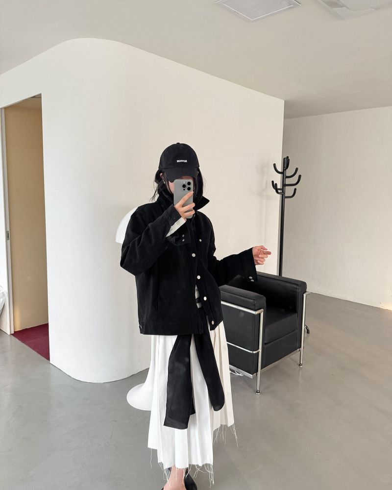 Rivet dyed jacket (Unisex)