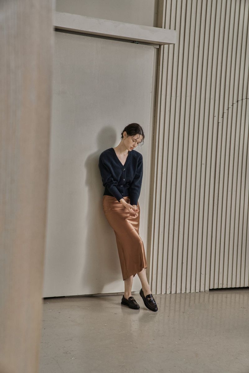 SEYMOUR SKIRT_BROWN