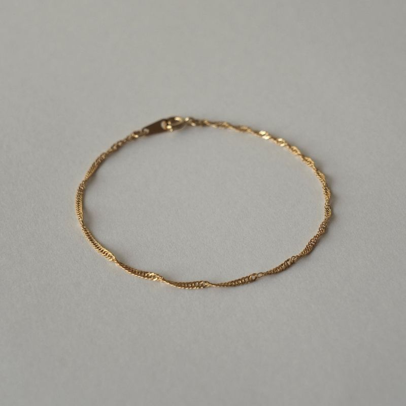 oli chain bracelet ( sparkle )