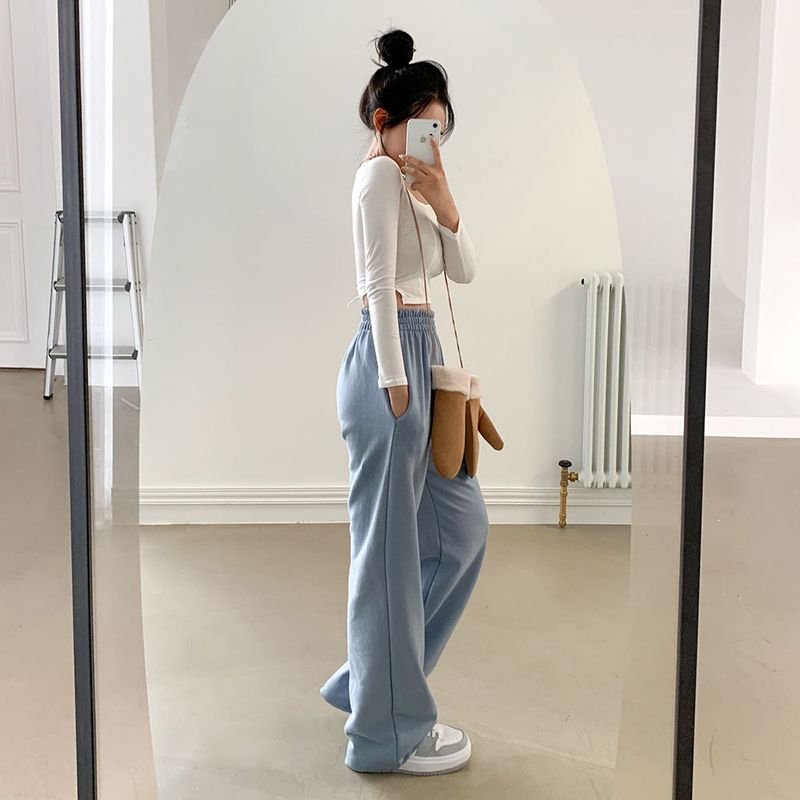 [BELLIDE MADE] 2 length personal wide training pants