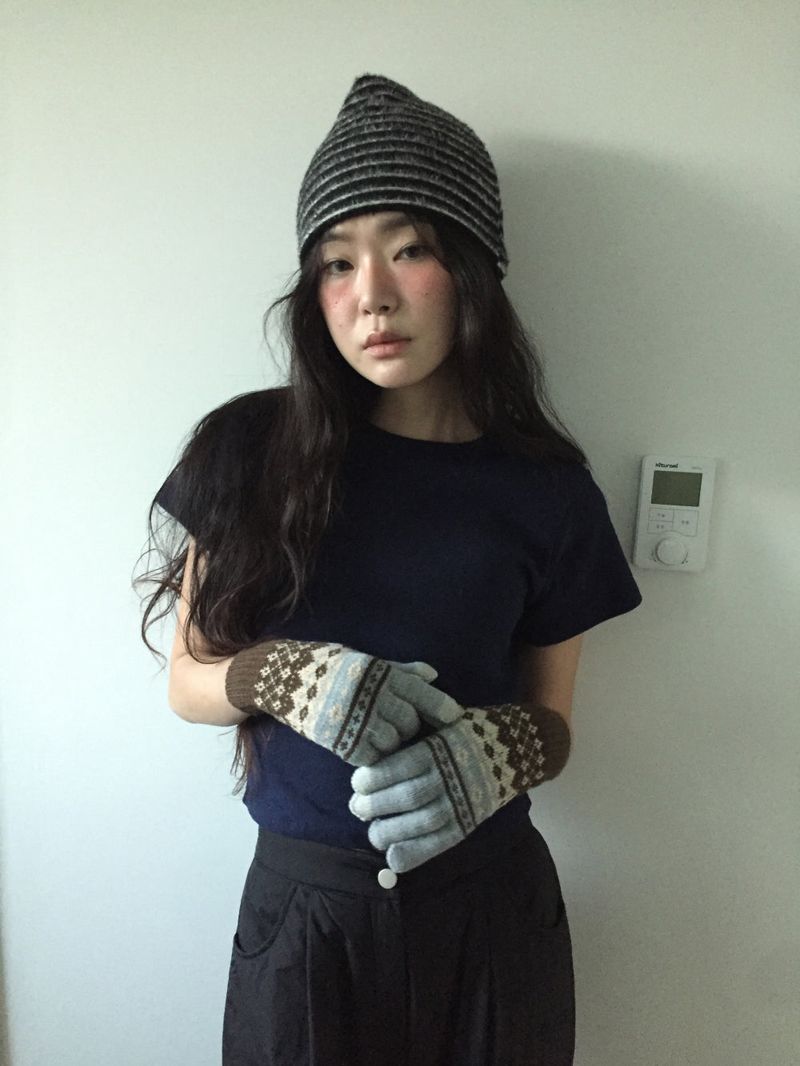 Merlot Stripe Beanie (3 Colors)