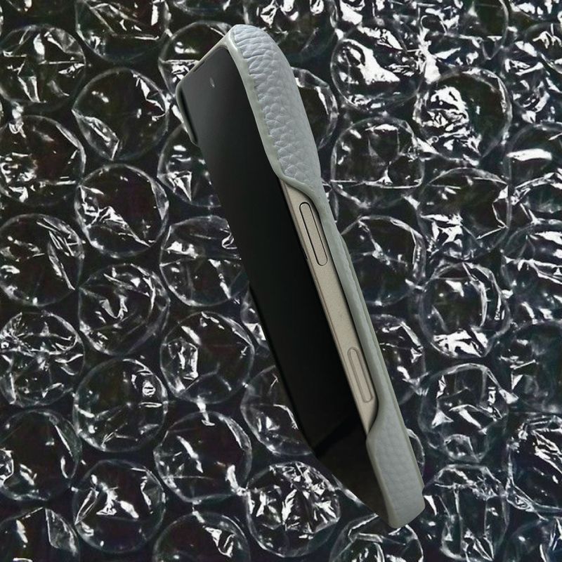 3D Planet Titanium Gray Leather case