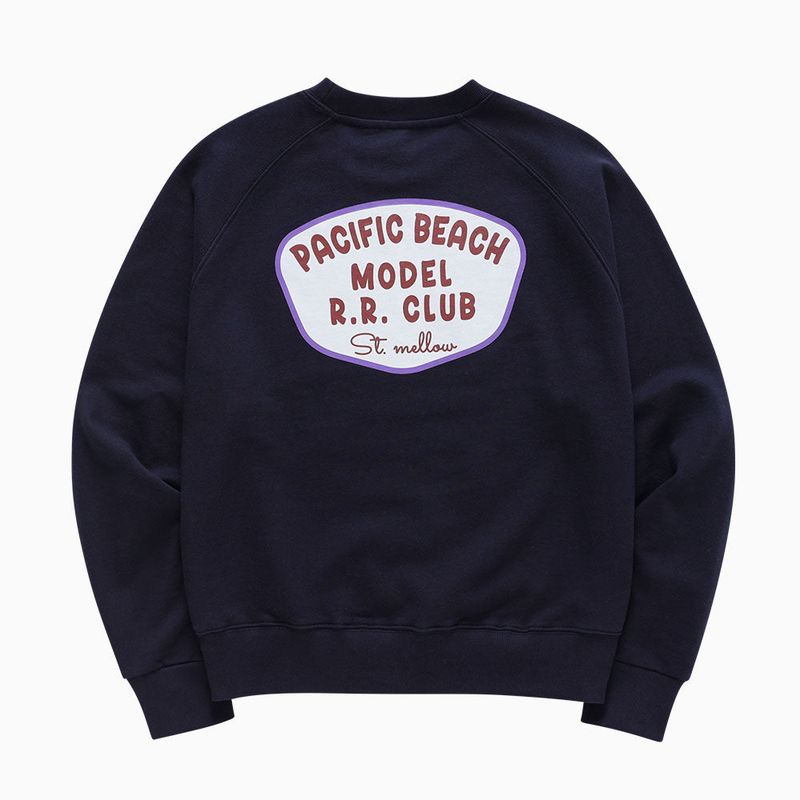 mellowconcept（メロウコンセプト）の「MCT MM14 Reglan Sweatshirts Navy（Tops）」