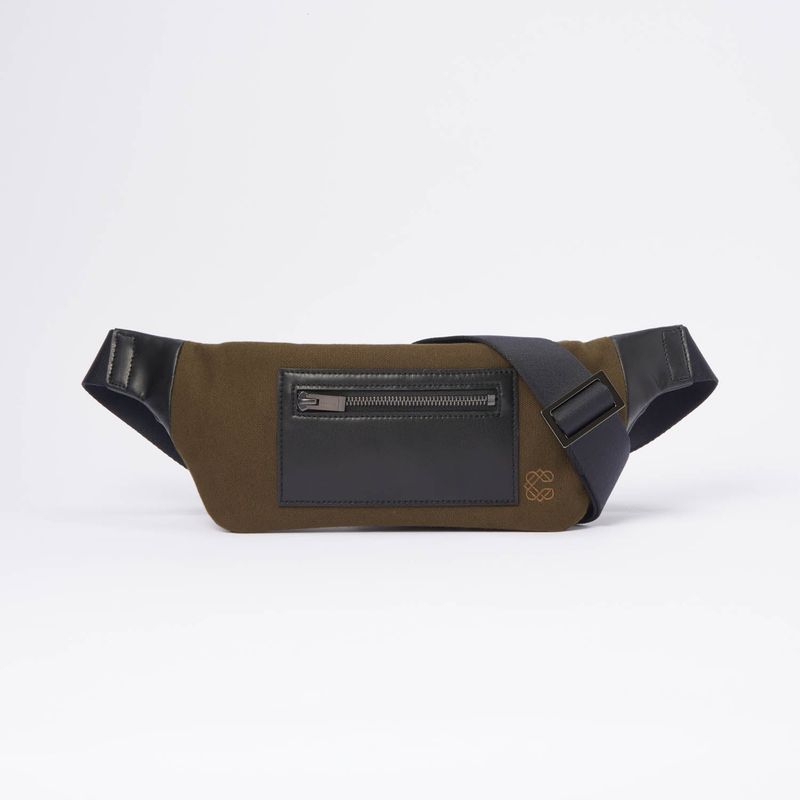 Apple Leather&OrganicCotton Crossbodybag