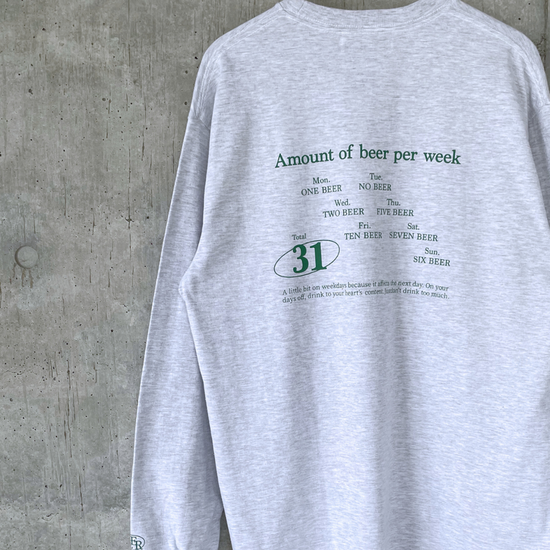 OneDrop BEER LOGO Long T shirt