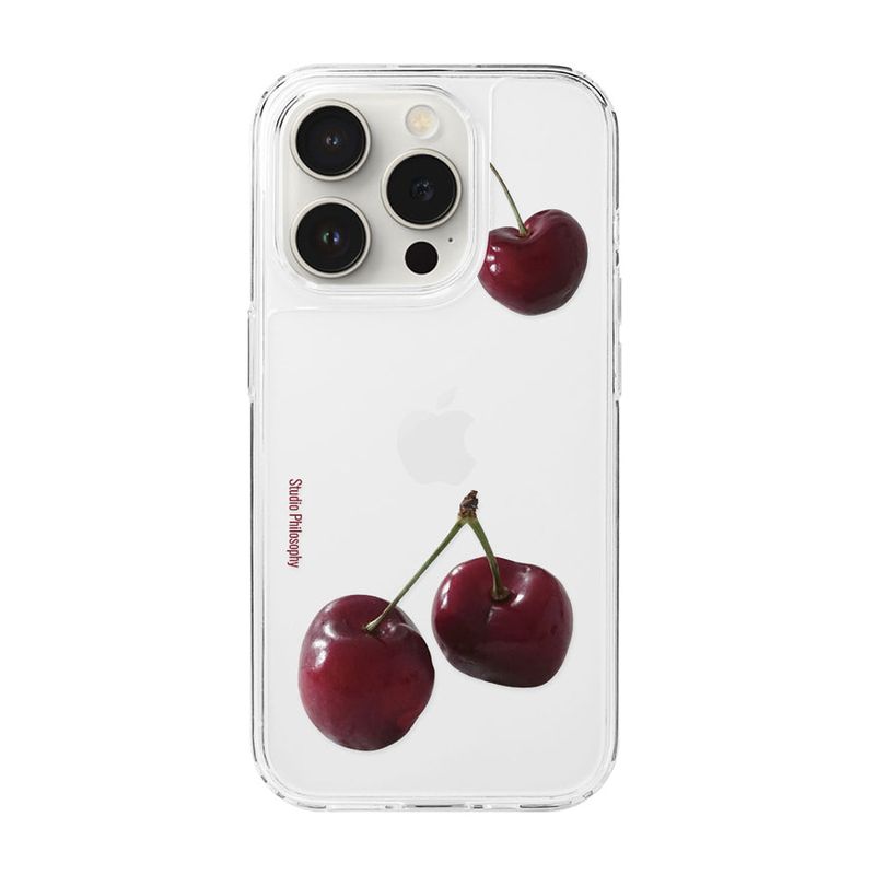 StuPhy（スタフィー）の「Hard Cherry Case (clear.2)（Smartphone Accessories）」