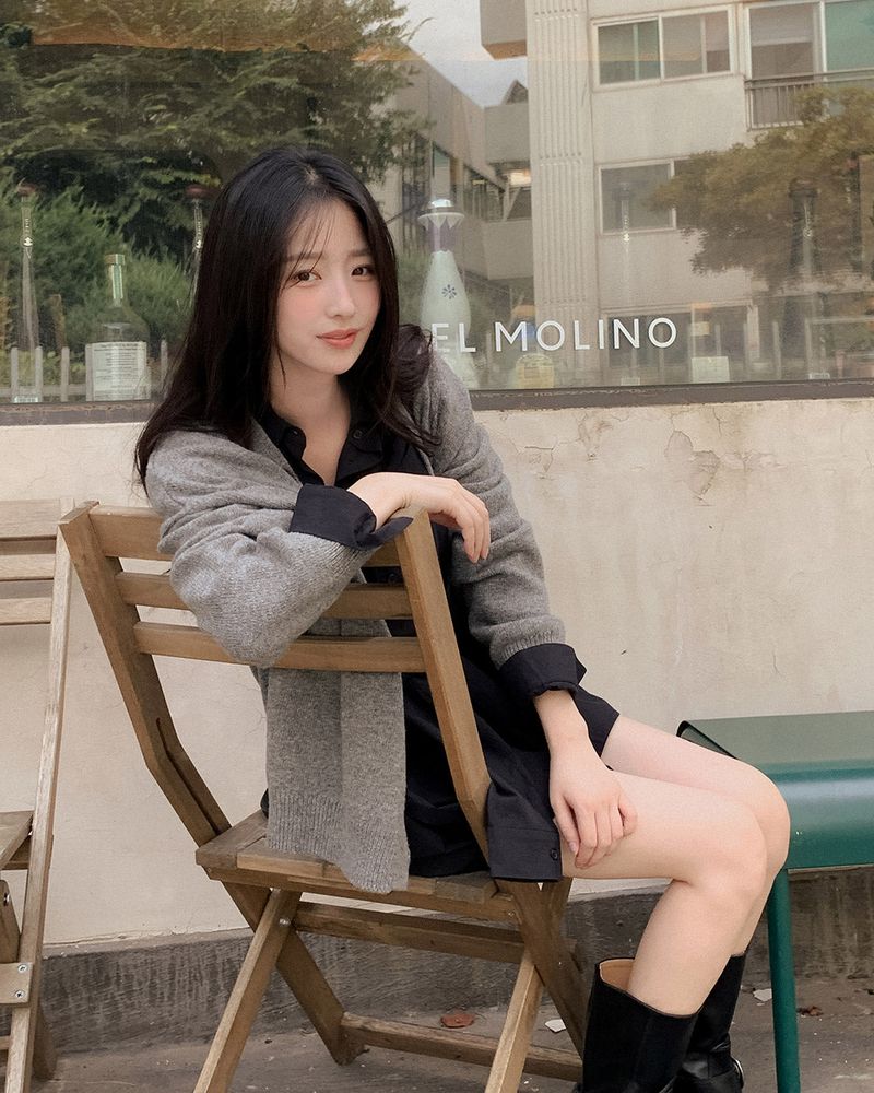 Aden V-knit cardigan