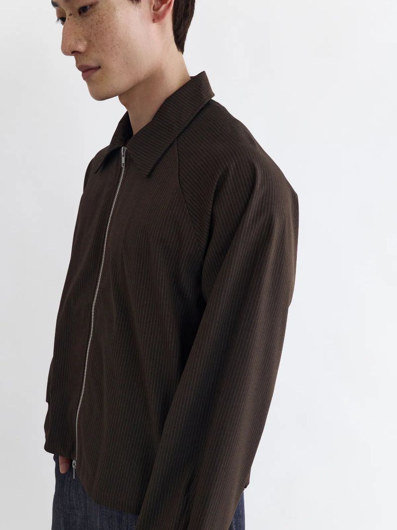 26SS JT2 Striped Collared Jacket
