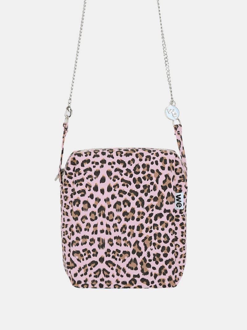 we are yiyoon（ウィアーイユン）の「クロス ポーチ (pink leopard)（バッグ）」