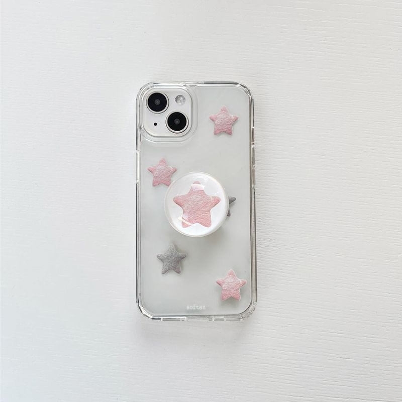 [phone grip] soft star