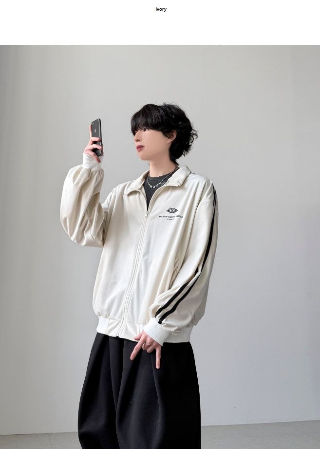 Series Velour Track Jersey