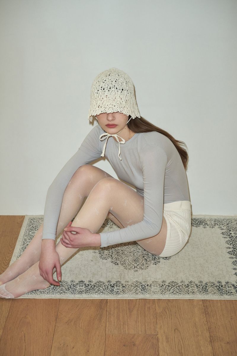 IDA bucket hat_ivory
