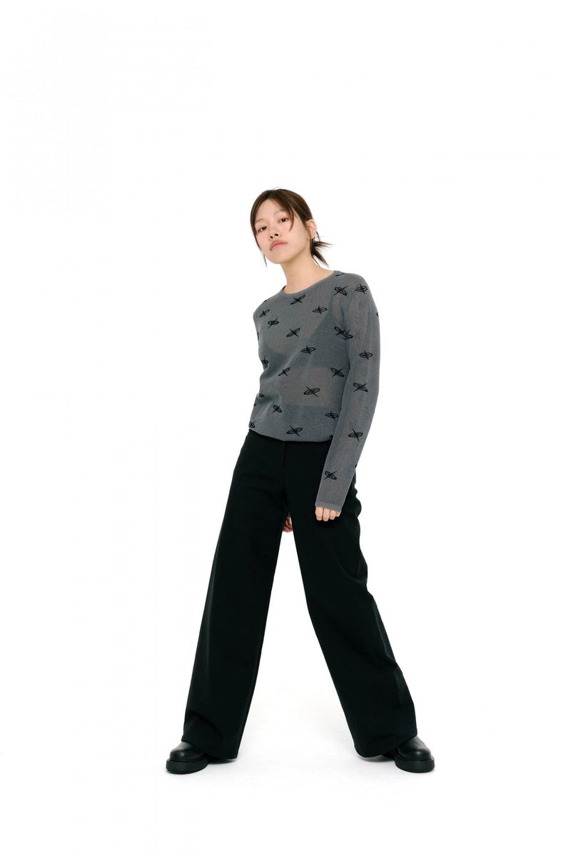 HIGH WAIST LONG PANTS