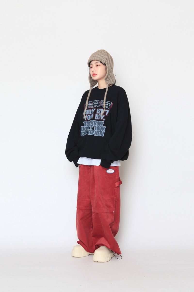 Corduroy Old School String Pants