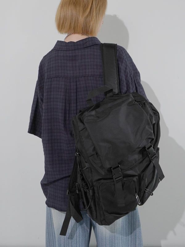 (UNISEX) Two Pocket Backpack