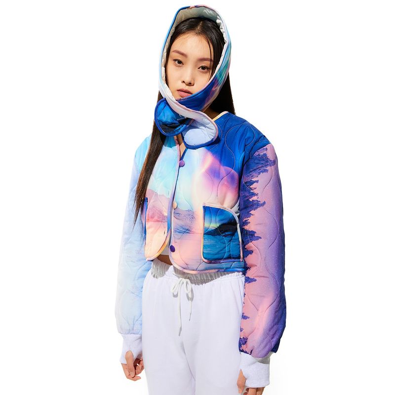 0 6 Snow Fire Quilting Jacket