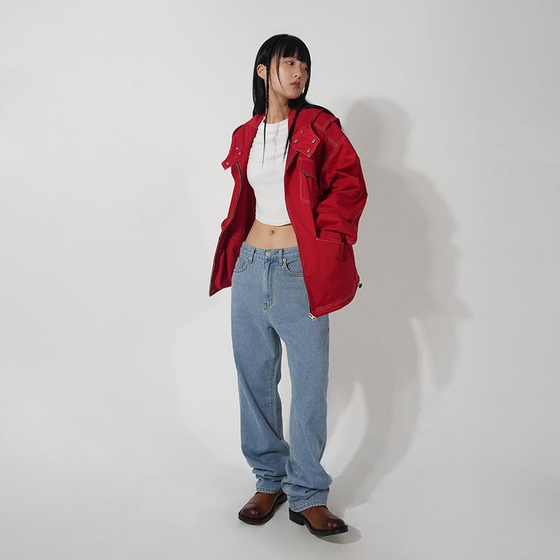 AA OVERLAP LOOSE FIT DENIM (light blue!)
