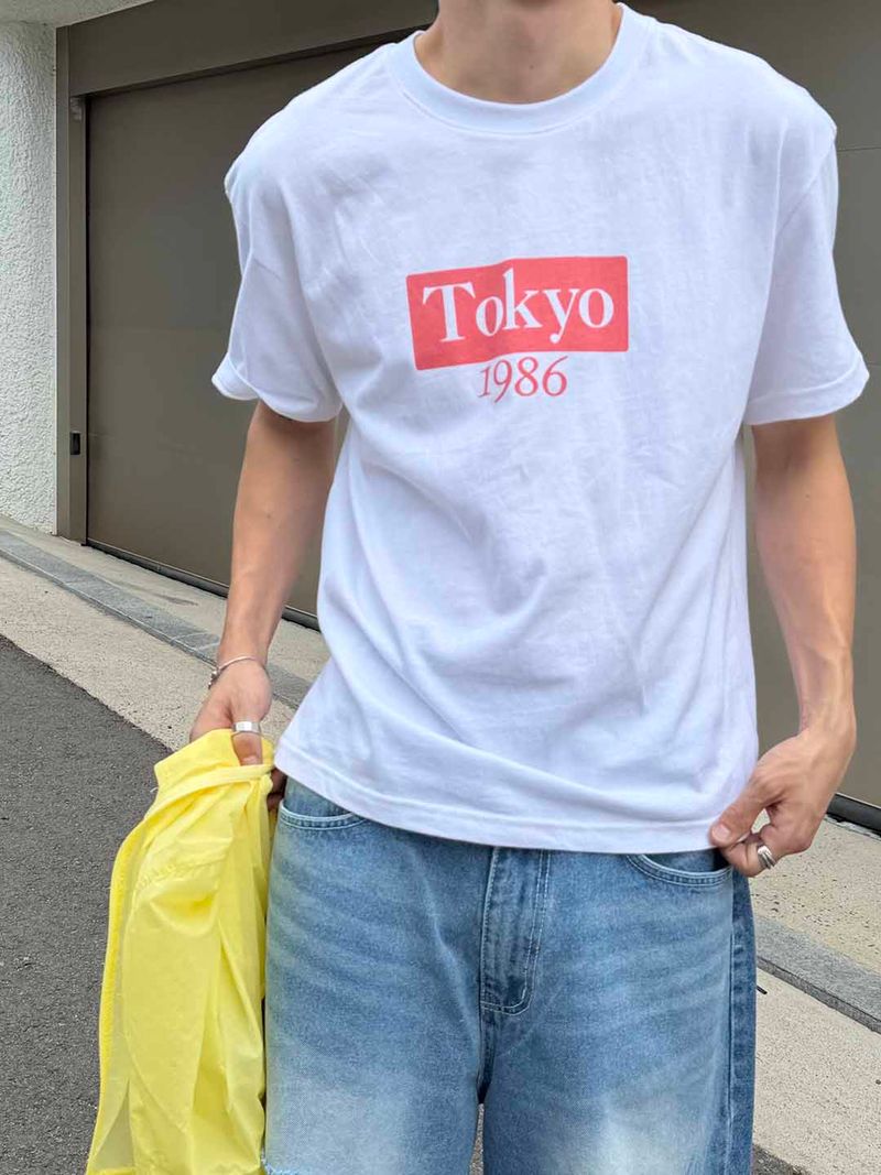 LAURANT（ロラン）の「Tokyo logo crop t-shirts(3color)（Tops）」