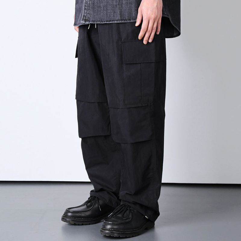 M-65 NYLON FIELD CARGO PANTS BLACK