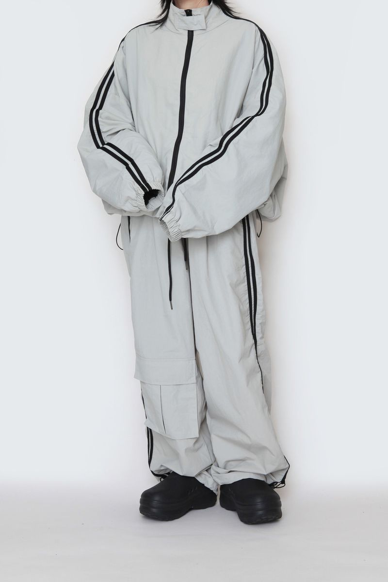 Track High Neck Zip-Up