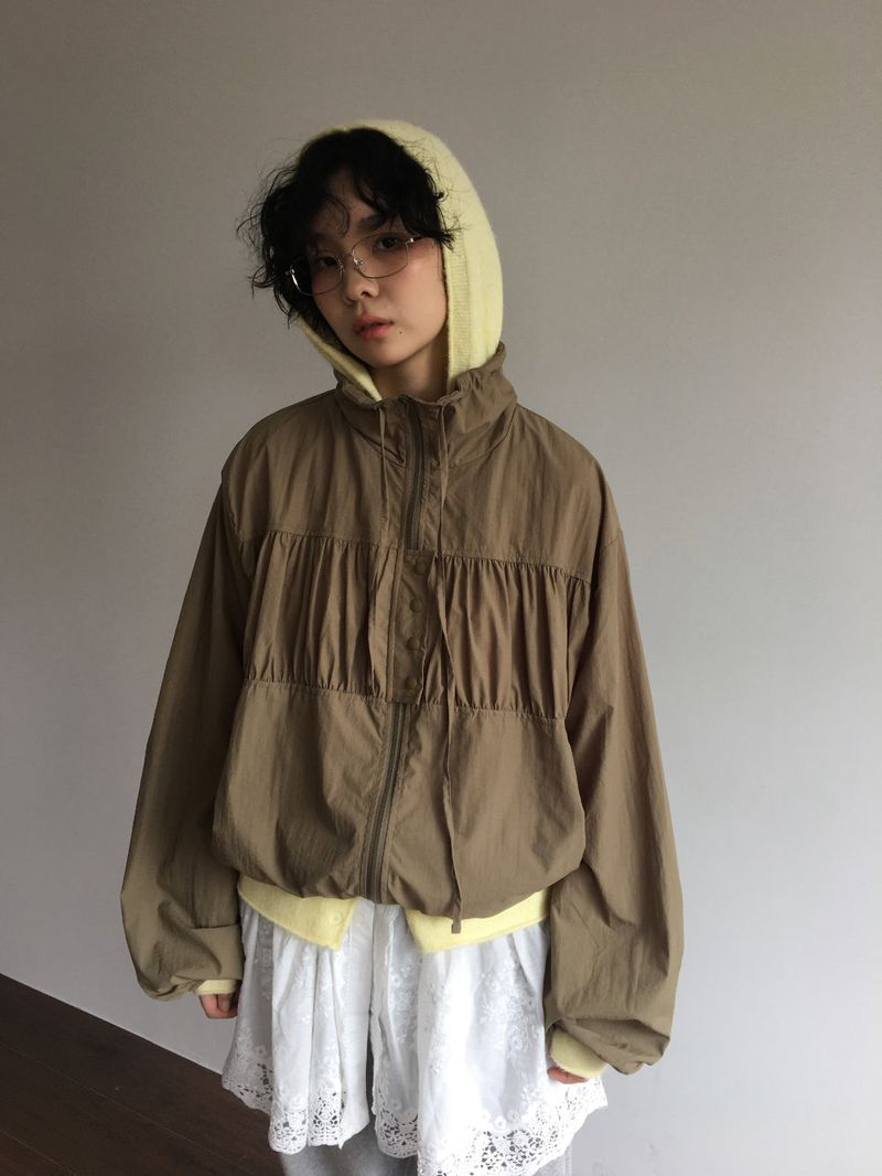 Lavande button-up dress(1color)