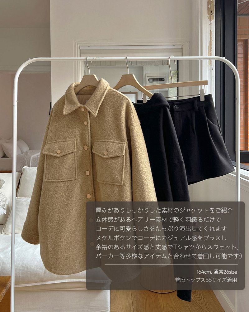 【MADE】Overfit shirt jacket