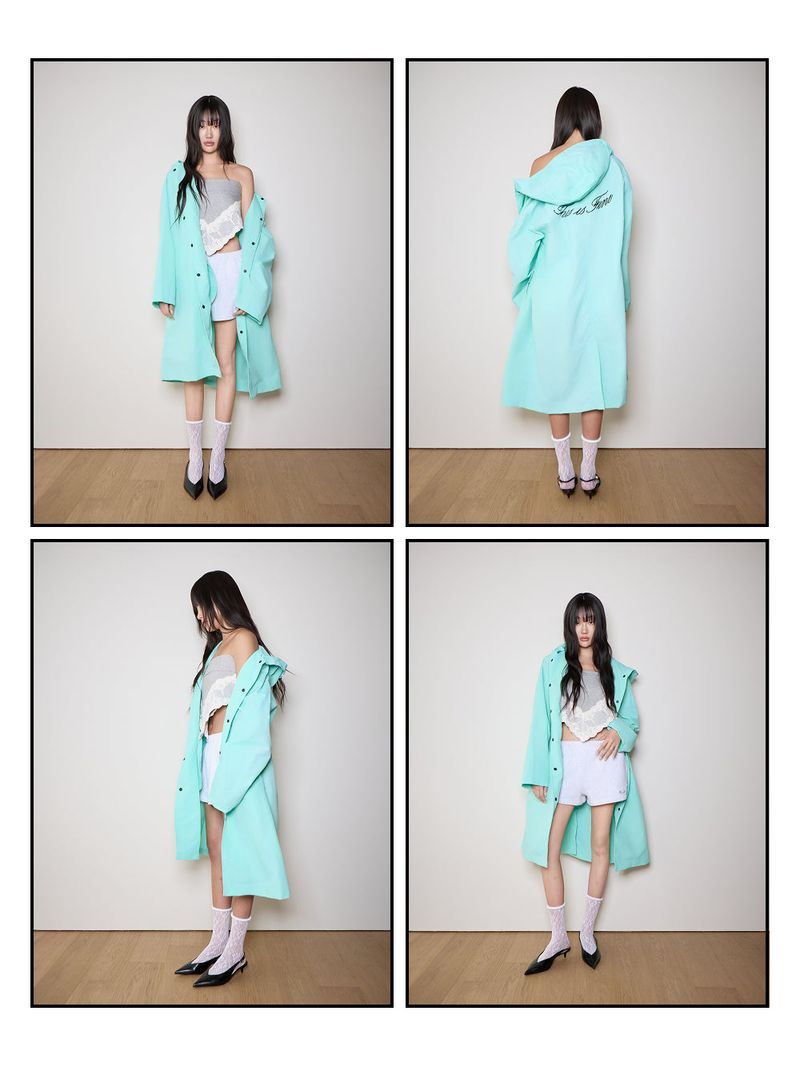 Hooded Single Coat