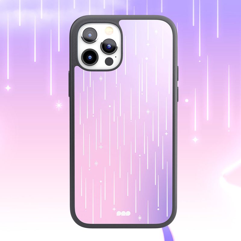【MADE】 Star Shower glass Mirror bumper case