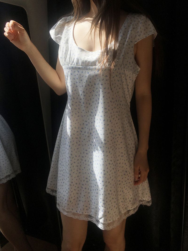 Flower garden dress