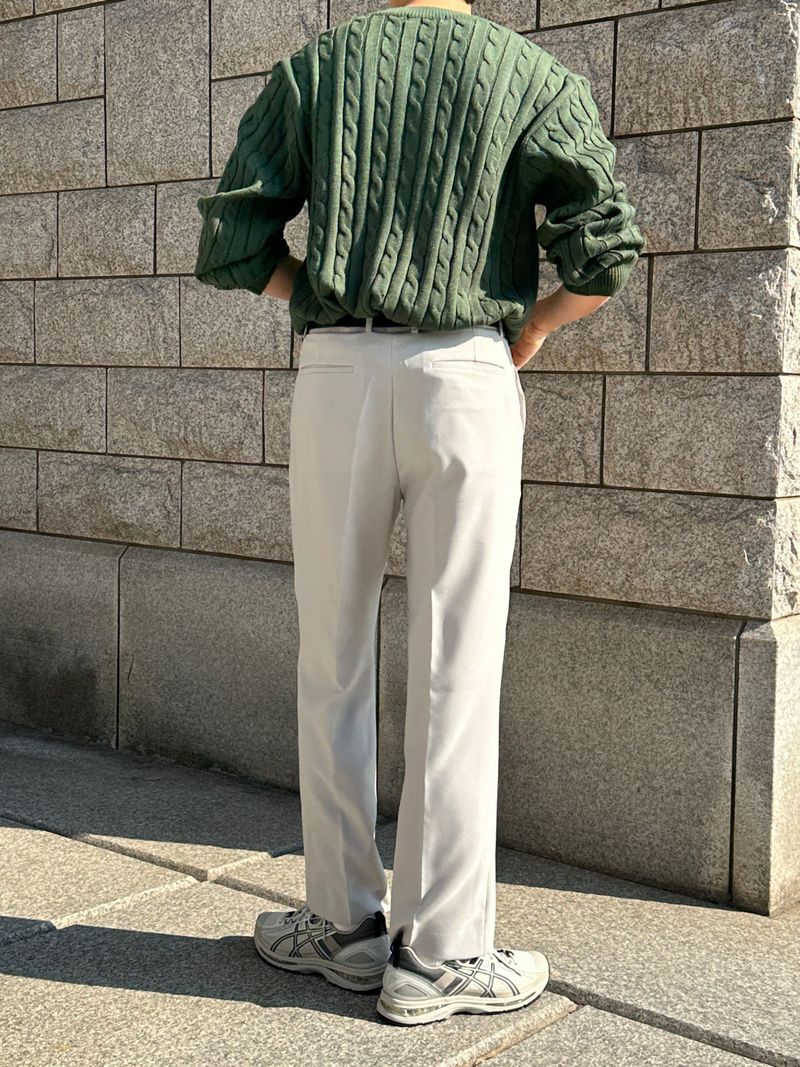 Ino Semi-Wide Slacks (3 colors)