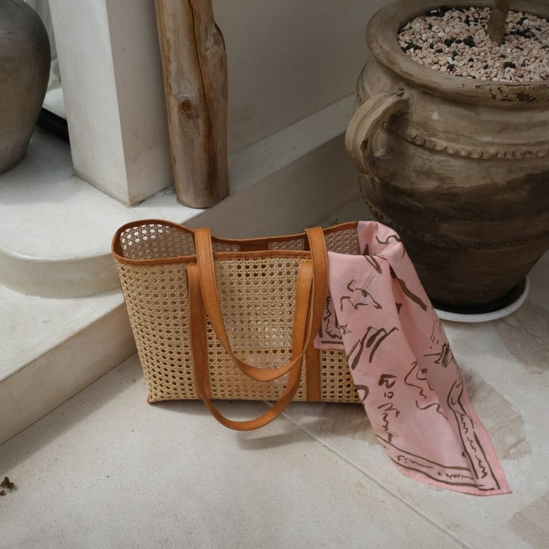 [Organic Scarf] Mallorca - Pink
