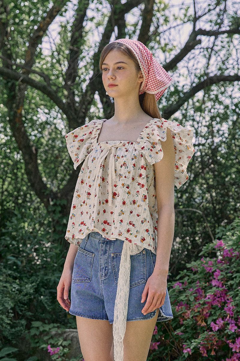 ROSE'S FARM BLOUSE (2 COLORS)