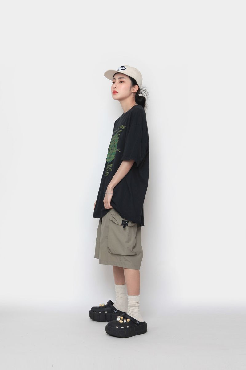 lil cargo half pants