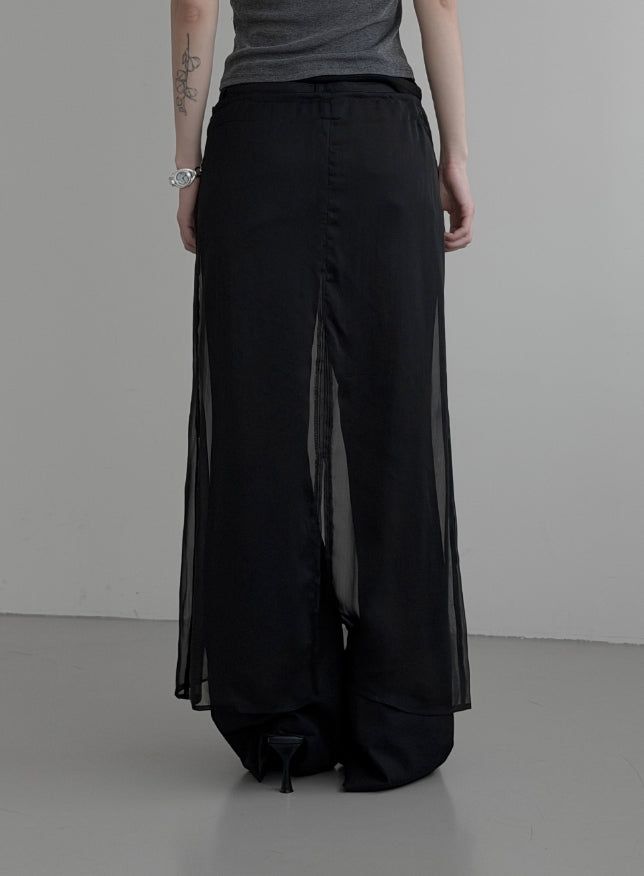 Terre Cotton Bootcut Pants