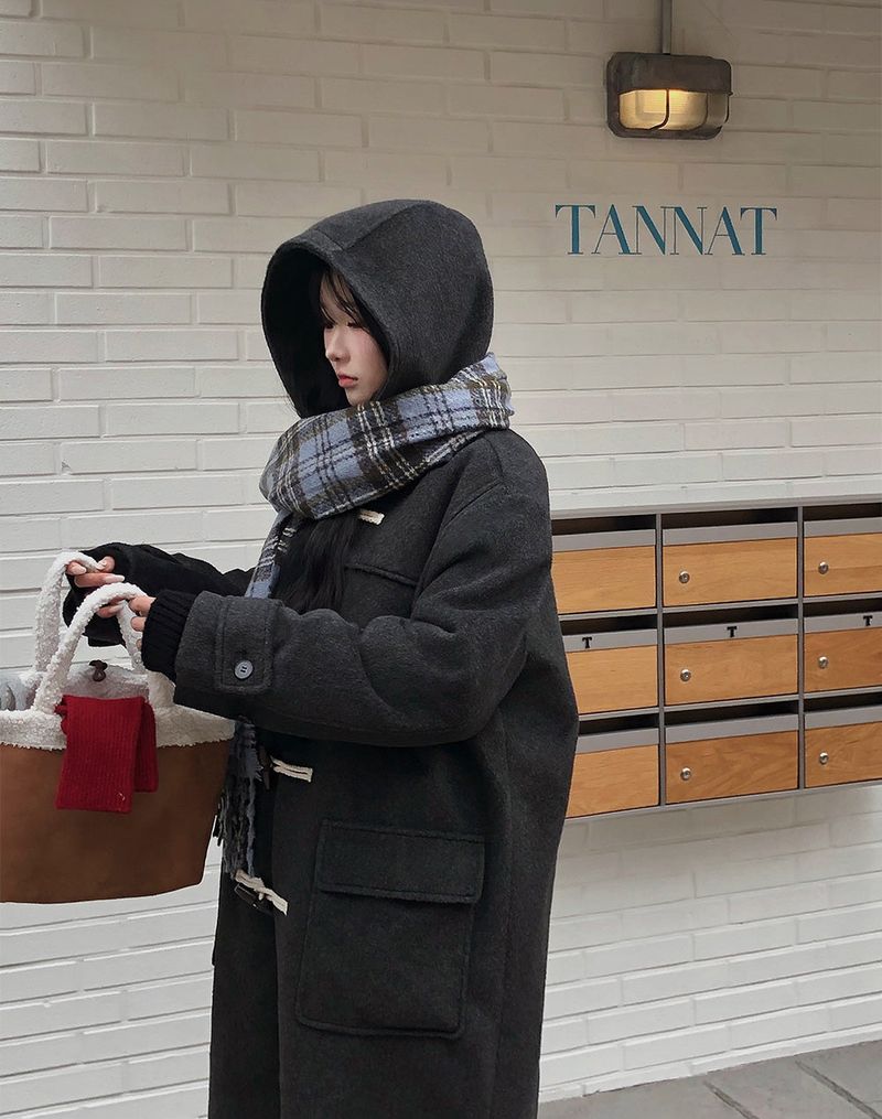 [BELLIDE MADE] Wendy's Duffle Long Coat with Toft