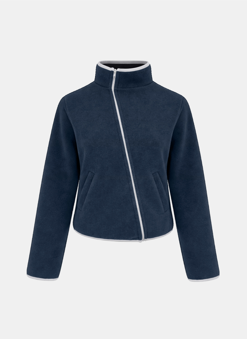 Milo Fleece High Neck Zip-Up