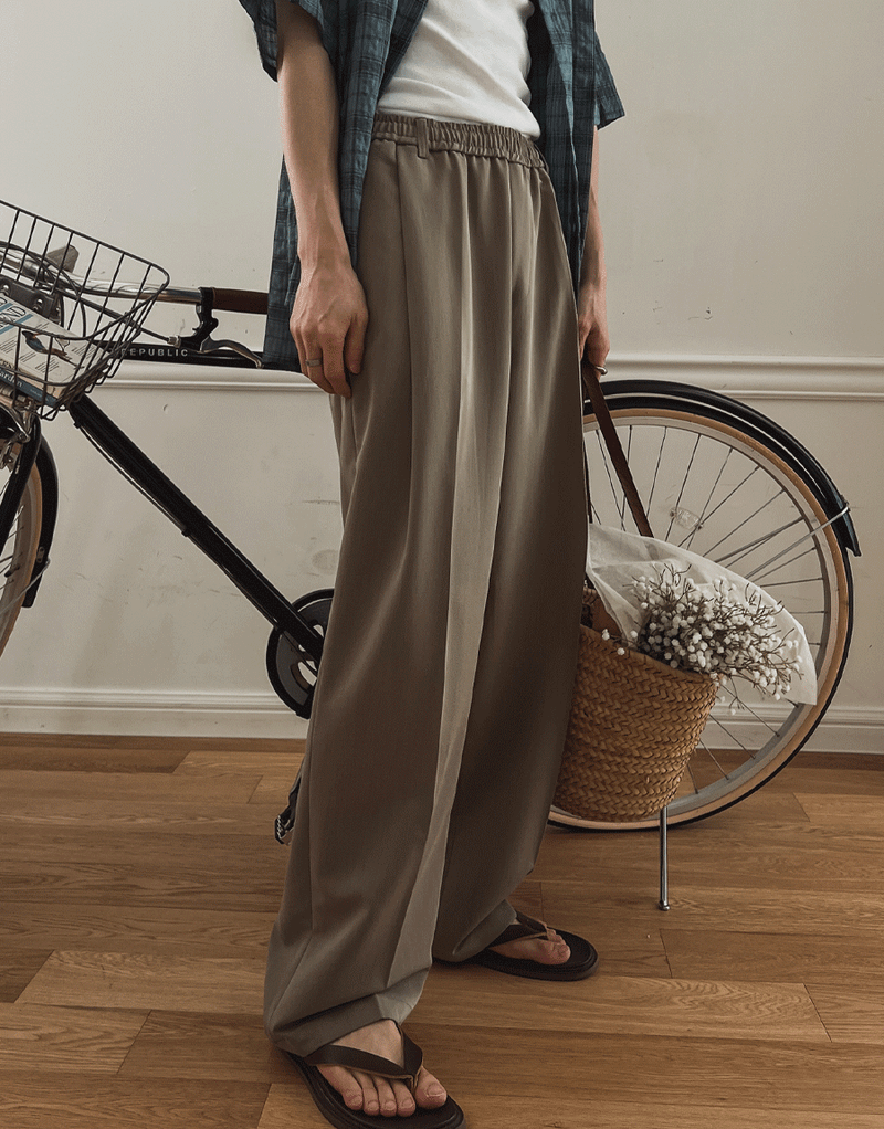 2PLAN（ツープラン）の「リニアバンディングワイドスラックス (3 color)（Pants）」