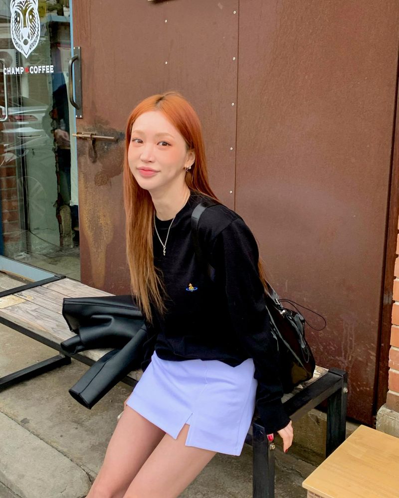 Low-rise Skirt Pants (Ivory)