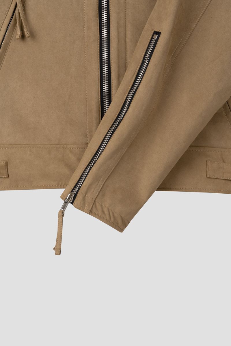 MG Suede Biker Jacket (3 colors)