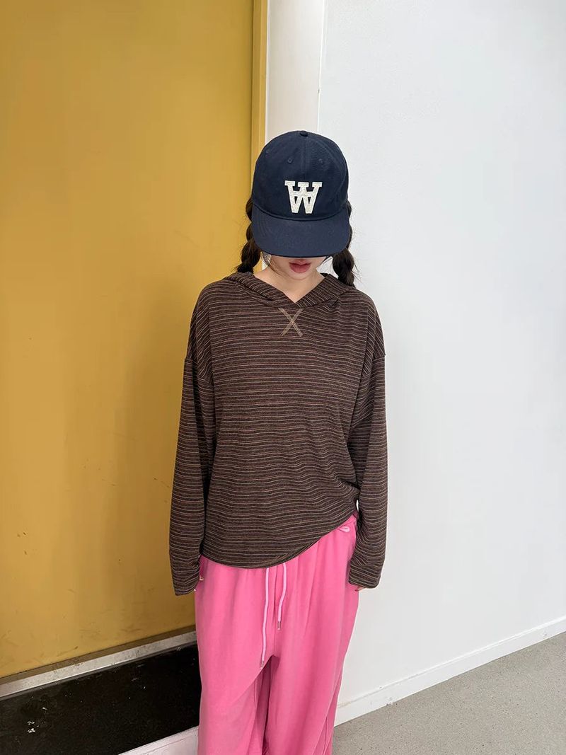 tension stripe hood T