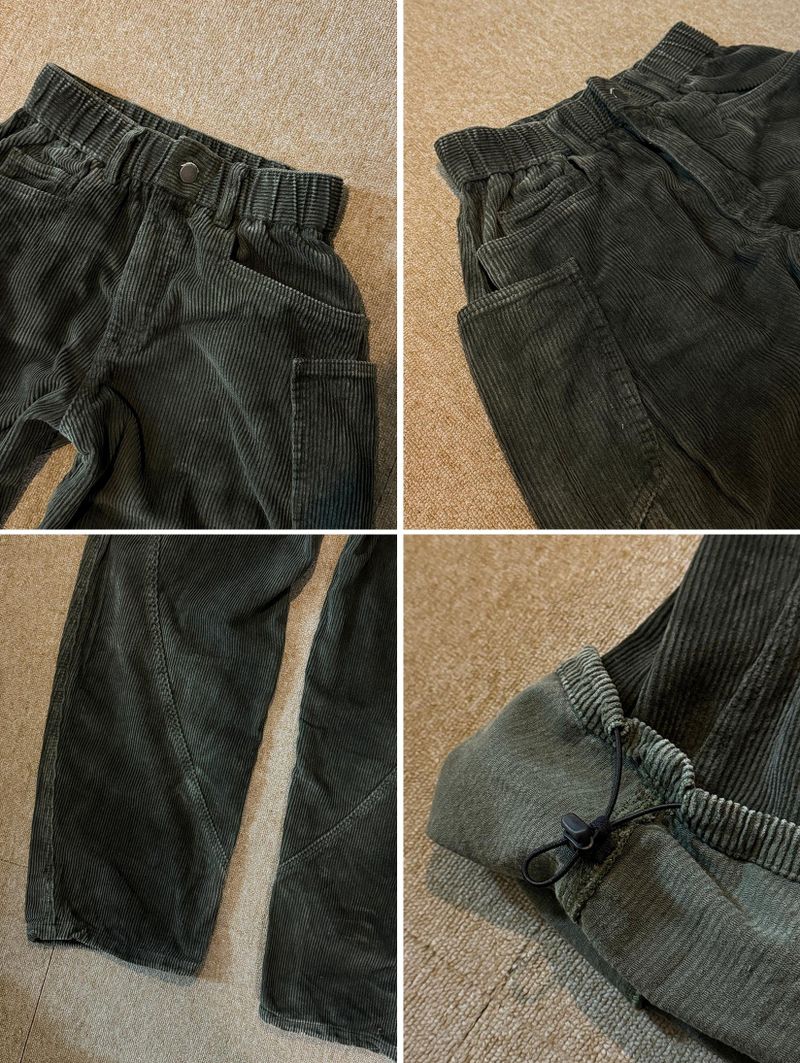 [Premium] Corduroy 3D Dyeing Pants (2color)