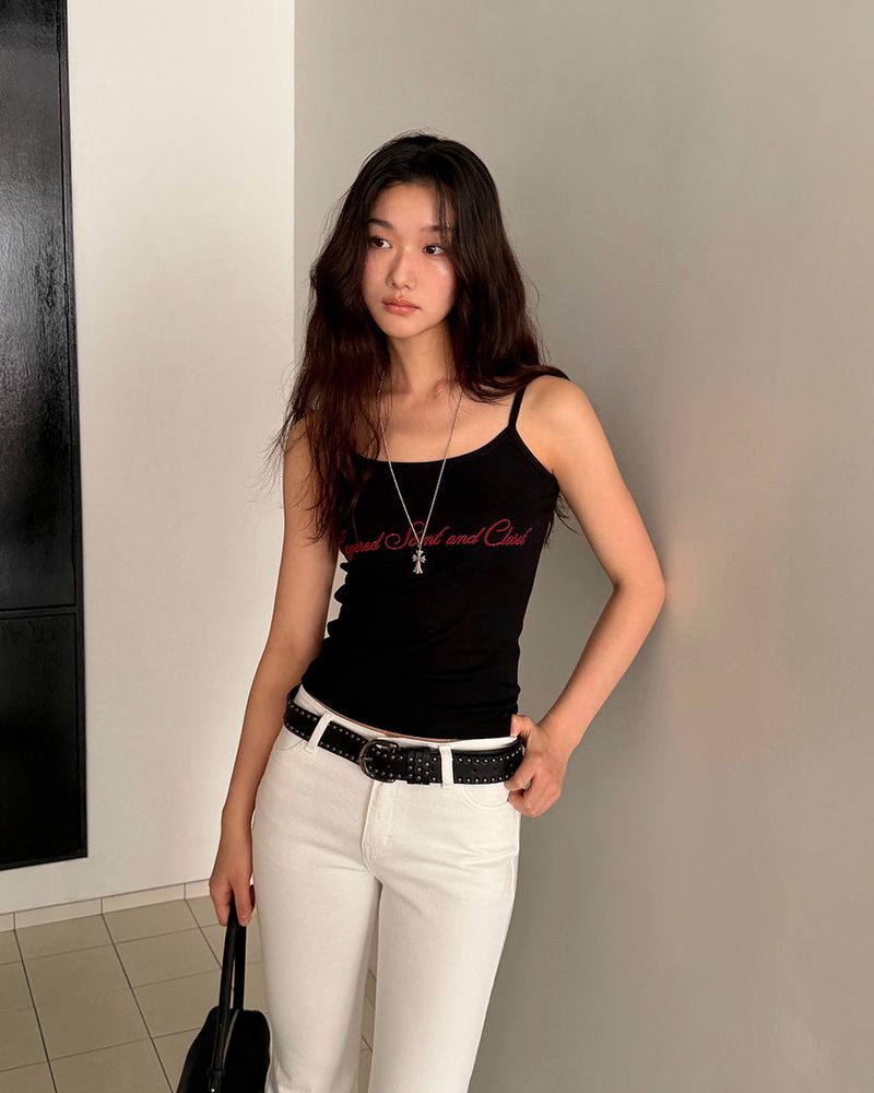 [ORIGINAL] Celt lettering sleeveless