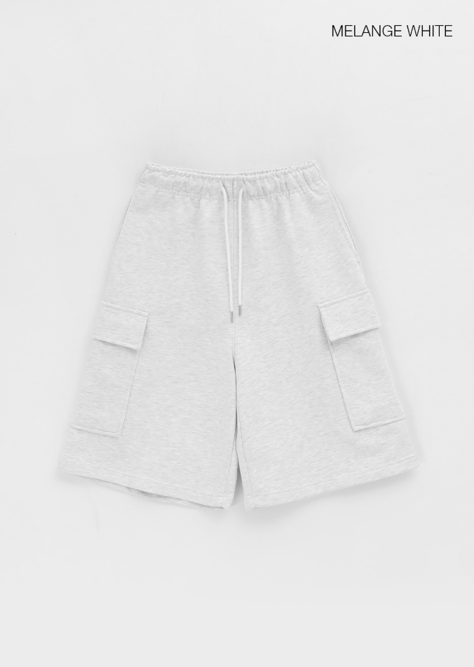 BLACKUP（ブラックアップ）の「[B-BASIC] Heavy Cotton Cargo Bermuda Banding Pants（Pants）」