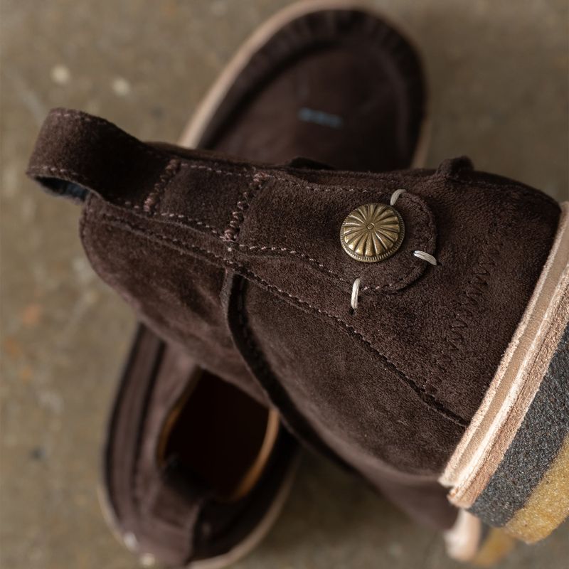 Bison moc boot / Dark brown
