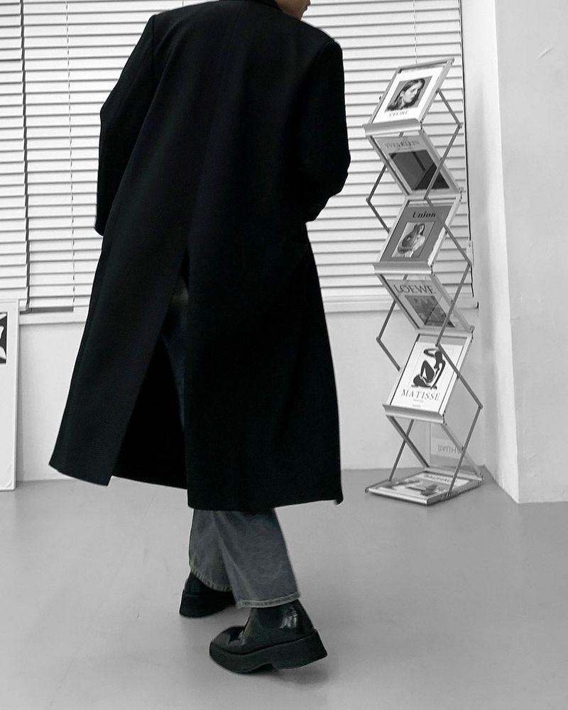 YM Philip Double Wool Coat (2 colors)