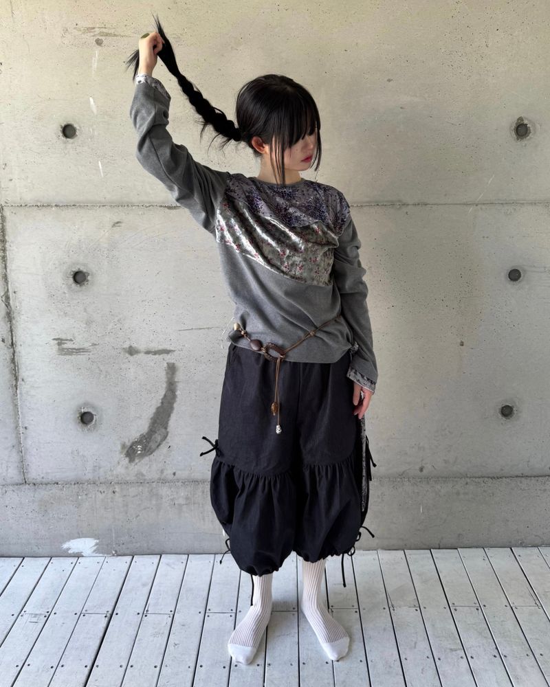 fungus(ファンガス)の「Velvet Bloom Tee(Tops)」